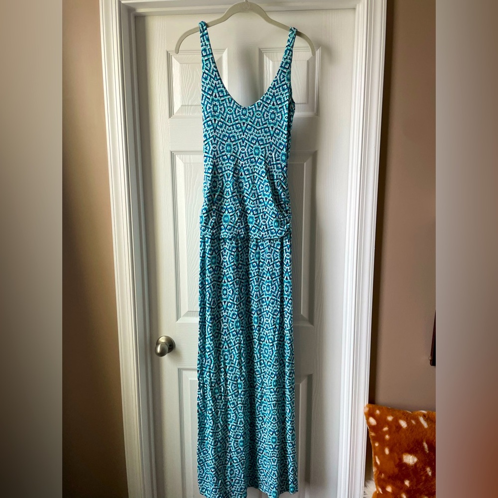 Stunning Tart gathered waist maxi dress
